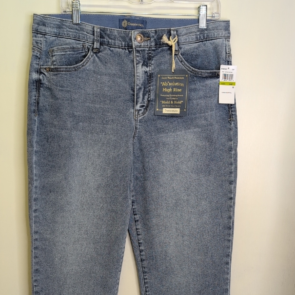 Denim&Co High Rise Women's Jeans - Classic Gray